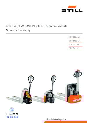 Wózek paletowy ręczny Still ECH 15