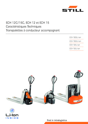 Wózek paletowy ręczny Still ECH 15