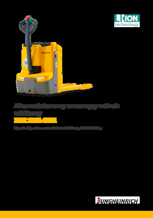 Wózek paletowy ręczny Jungheinrich EJE 114i