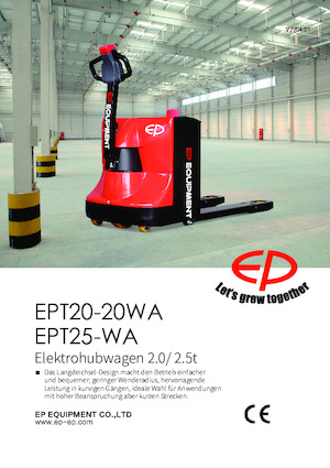 Wózek paletowy ręczny EP EPT20-20WA