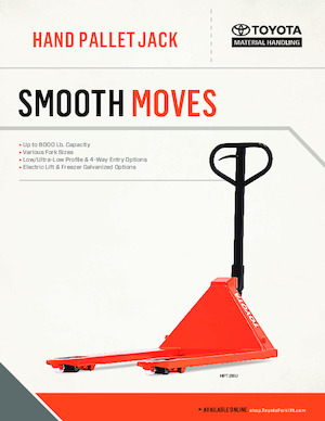 Wózek paletowy ręczny Toyota HPT28U