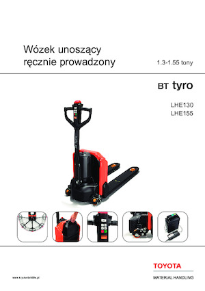 Wózek paletowy ręczny Toyota LHE130