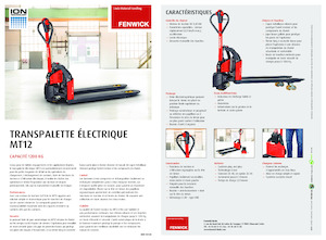 Wózek paletowy ręczny Linde MT12 