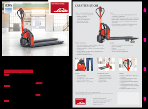 Wózek paletowy ręczny Linde MT12 