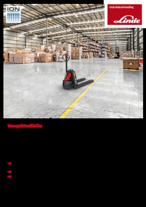 Wózek paletowy ręczny Linde MT15C