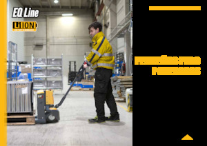 Wózek paletowy ręczny Caterpillar NPP20QBL