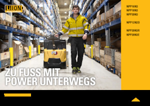 Wózek paletowy ręczny Caterpillar NPP20N3