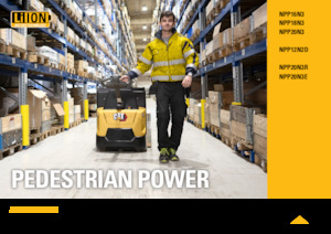 Wózek paletowy ręczny Caterpillar NPP20N3