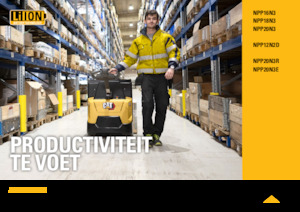 Wózek paletowy ręczny Caterpillar NPP20N3