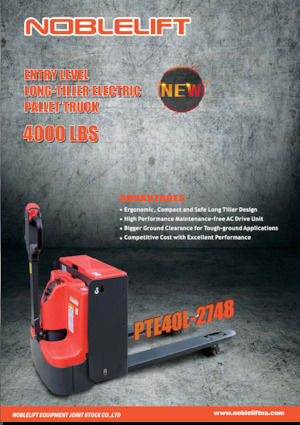 Wózek paletowy ręczny Noblelift PTE40L