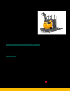 Wózek paletowy ręczny Jungheinrich ECR 327