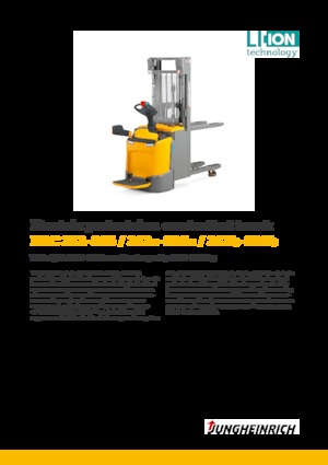 Wózki platformowe podnośnikowe Jungheinrich ERC 212b