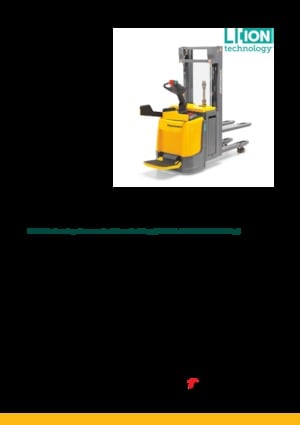 Wózki platformowe podnośnikowe Jungheinrich ERC 212z