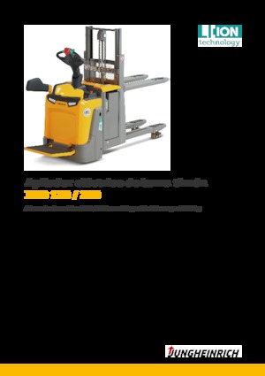 Wózki platformowe podnośnikowe Jungheinrich ERD 120