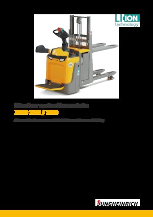 Wózki platformowe podnośnikowe Jungheinrich ERD 120