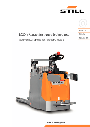 Wózki paletowe elektryczne Still EXD-SF 20