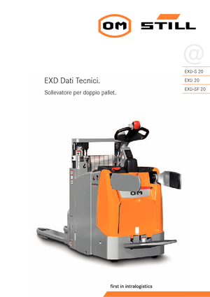 Wózki paletowe elektryczne Still EXD-SF 20