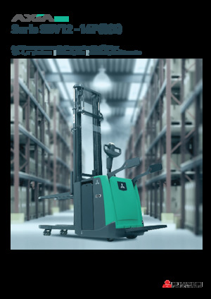 Wózki platformowe podnośnikowe Mitsubishi SBV16P(I)