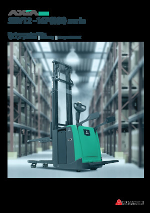 Wózki platformowe podnośnikowe Mitsubishi SBV16P(I)