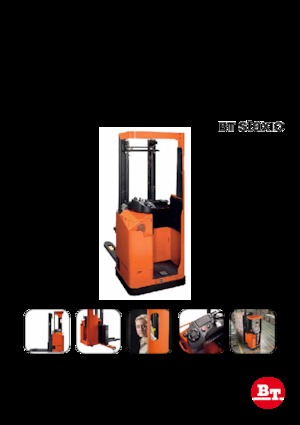 Wózki platformowe podnośnikowe BT SSE 135 L 