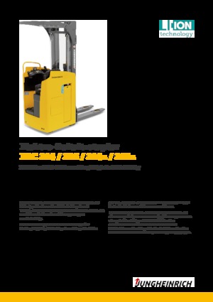 Wózki podnośnikowe z siedziskiem Jungheinrich ESC 214