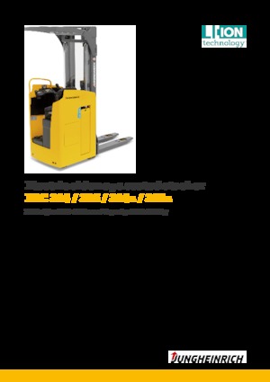 Wózki podnośnikowe z siedziskiem Jungheinrich ESC 214