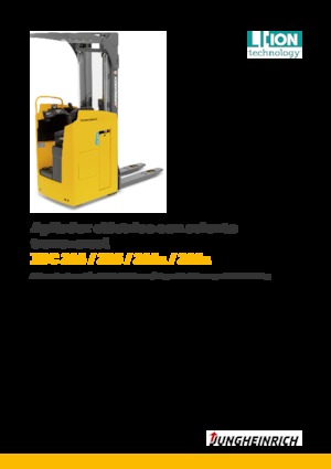 Wózki podnośnikowe z siedziskiem Jungheinrich ESC 214