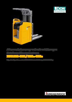 Wózki podnośnikowe z siedziskiem Jungheinrich ESC 214