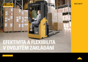 Wózki podnośnikowe z siedziskiem Caterpillar NSS12N2TF