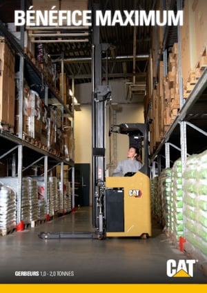 Wózki podnośnikowe z siedziskiem Caterpillar NSS20N2S