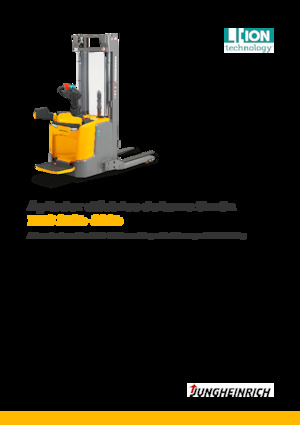 Wózki platformowe podnośnikowe Jungheinrich ERC 212b