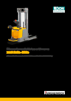 Wózki platformowe podnośnikowe Jungheinrich ERC 212b