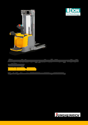 Wózki platformowe podnośnikowe Jungheinrich ERC 212b