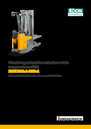 Wózki platformowe podnośnikowe Jungheinrich ERC 214zi