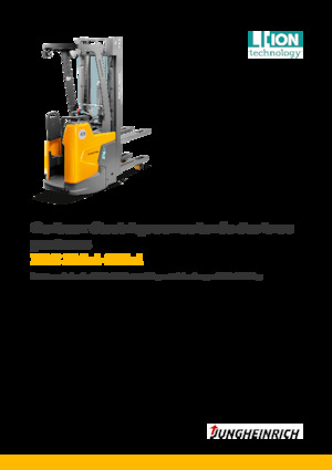 Wózki platformowe podnośnikowe Jungheinrich ERC 214zi