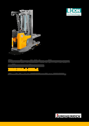 Wózki platformowe podnośnikowe Jungheinrich ERC 214zi