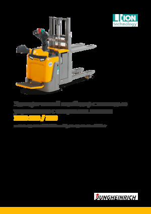 Wózki platformowe podnośnikowe Jungheinrich ERD 120