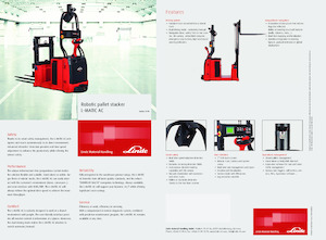 Wózki platformowe podnośnikowe Linde L-MATIC AC