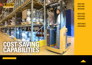 Wózki platformowe podnośnikowe Caterpillar NSR20N2S