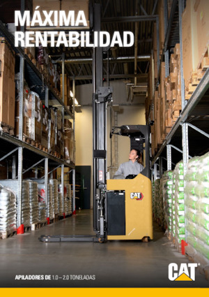 Wózki platformowe podnośnikowe Caterpillar NSR20N2S