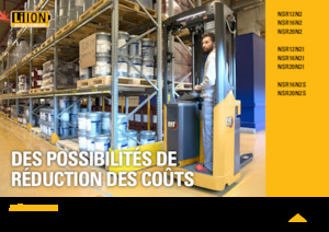 Wózki platformowe podnośnikowe Caterpillar NSR20N2S