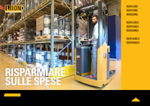 Wózki platformowe podnośnikowe Caterpillar NSR20N2S