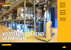 Wózki platformowe podnośnikowe Caterpillar NSR20N2S