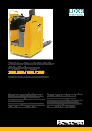 Elektryczne wózki paletowe z siedziskiem Jungheinrich ESE 220