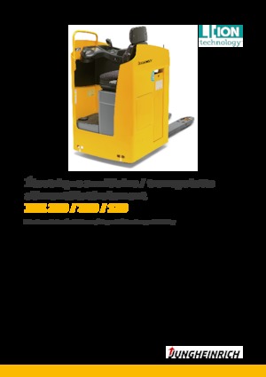 Elektryczne wózki paletowe z siedziskiem Jungheinrich ESE 220