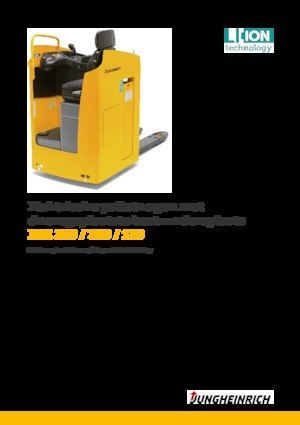 Elektryczne wózki paletowe z siedziskiem Jungheinrich ESE 220