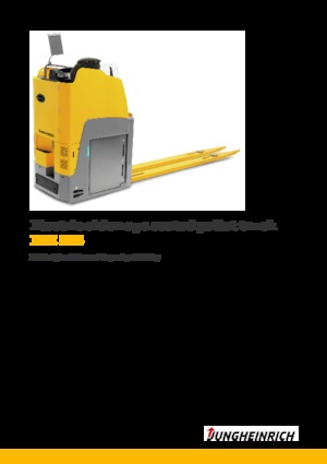 Elektryczne wózki paletowe z siedziskiem Jungheinrich ESE 533