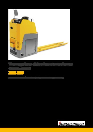 Elektryczne wózki paletowe z siedziskiem Jungheinrich ESE 533