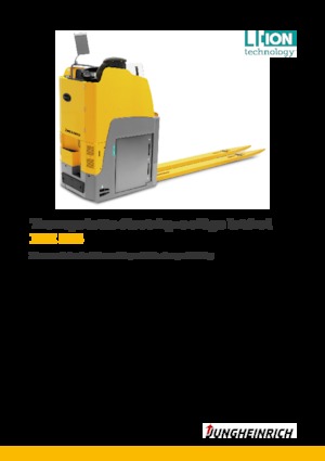 Elektryczne wózki paletowe z siedziskiem Jungheinrich ESE 533