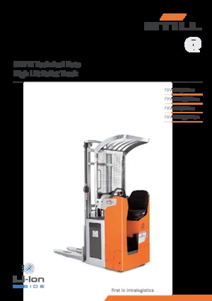 Elektryczne wózki paletowe z siedziskiem Still FXV 16